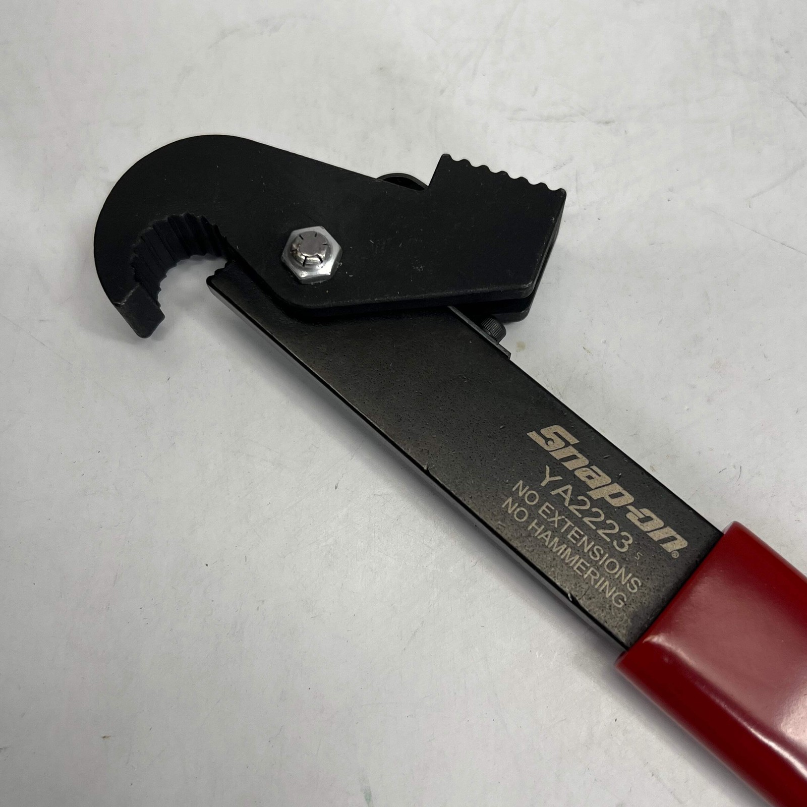SNAP ON Tie Rod Adjusting Wrench Hex Gripping Section 14.0-15.5 mm Red YA2223