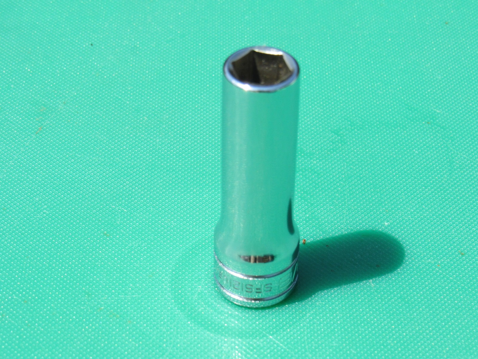 SNAP ON 3/8″ SFS121 3/8″ DRIVE DEEP SAE 6 POINT CHROME SOCKET SFS 121 NEW LOGO