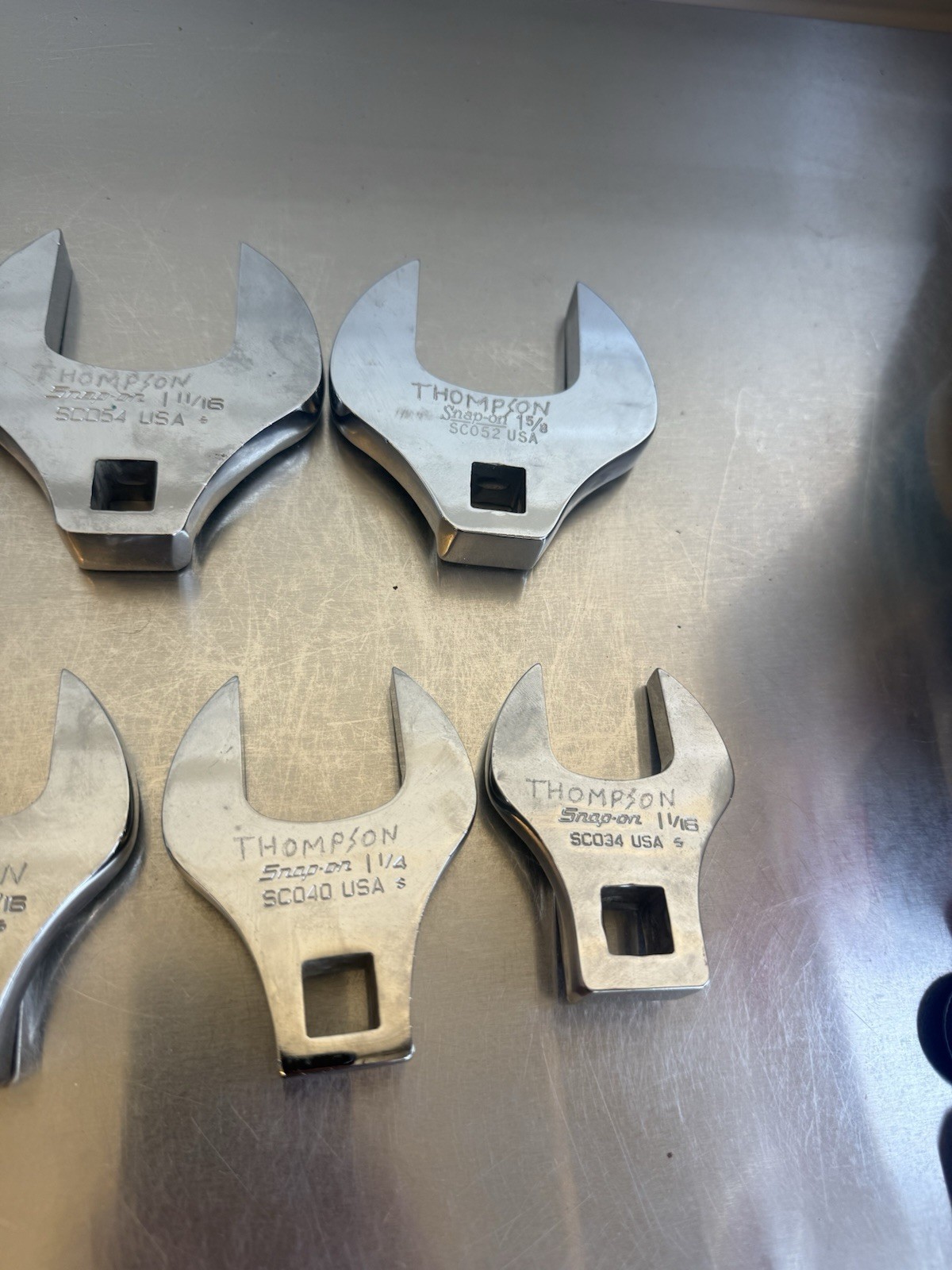 Snap-On SC 11 Piece Crowfoot Wrench Socket 1/2″ Drive SAE