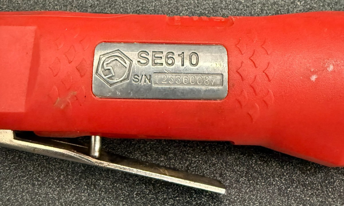 MATCO SILVER EAGLE SE610 AIR PNEUMATIC RATCHET TOOL 3/8″ DRIVE Tested Working