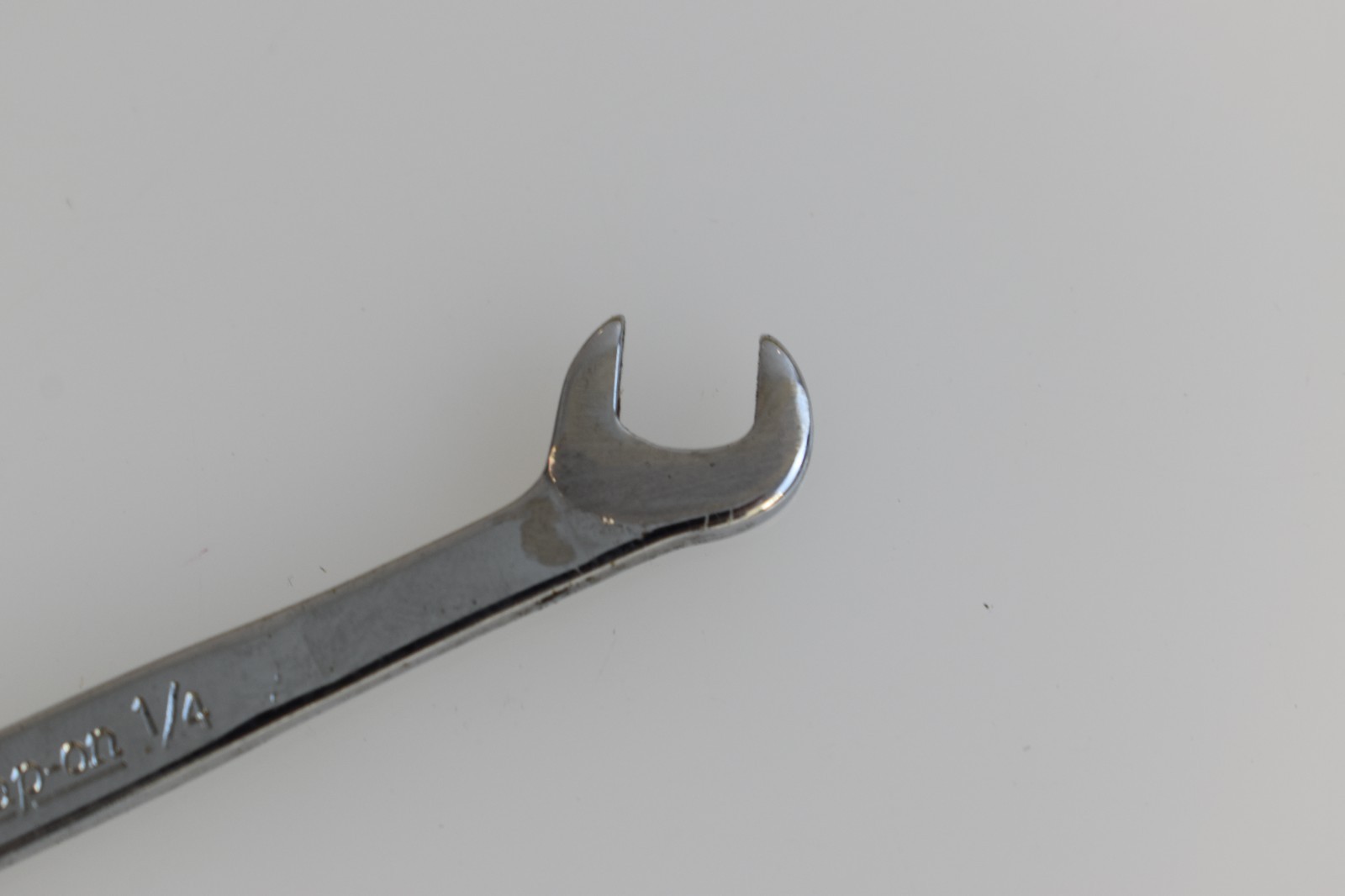 Snap On Tools DS1516 1/4″ x 15/64″ SAE Open End Ignition Wrench Chrome USA