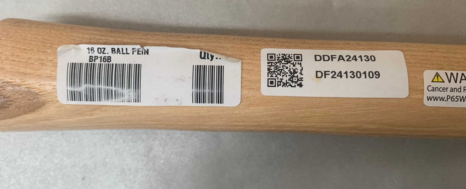 Blue Point 16oz Wooden Ball Pein Hammer (BP16B)