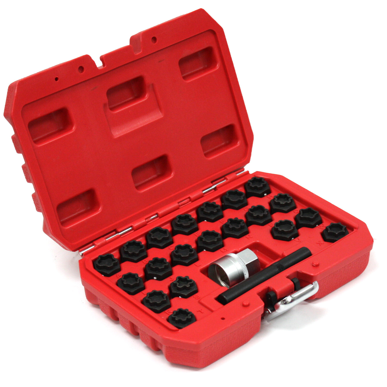 22pc Wheel Locking Key Set for Audi Anti-Theft Wheel Rim Lug Nut Master Removal