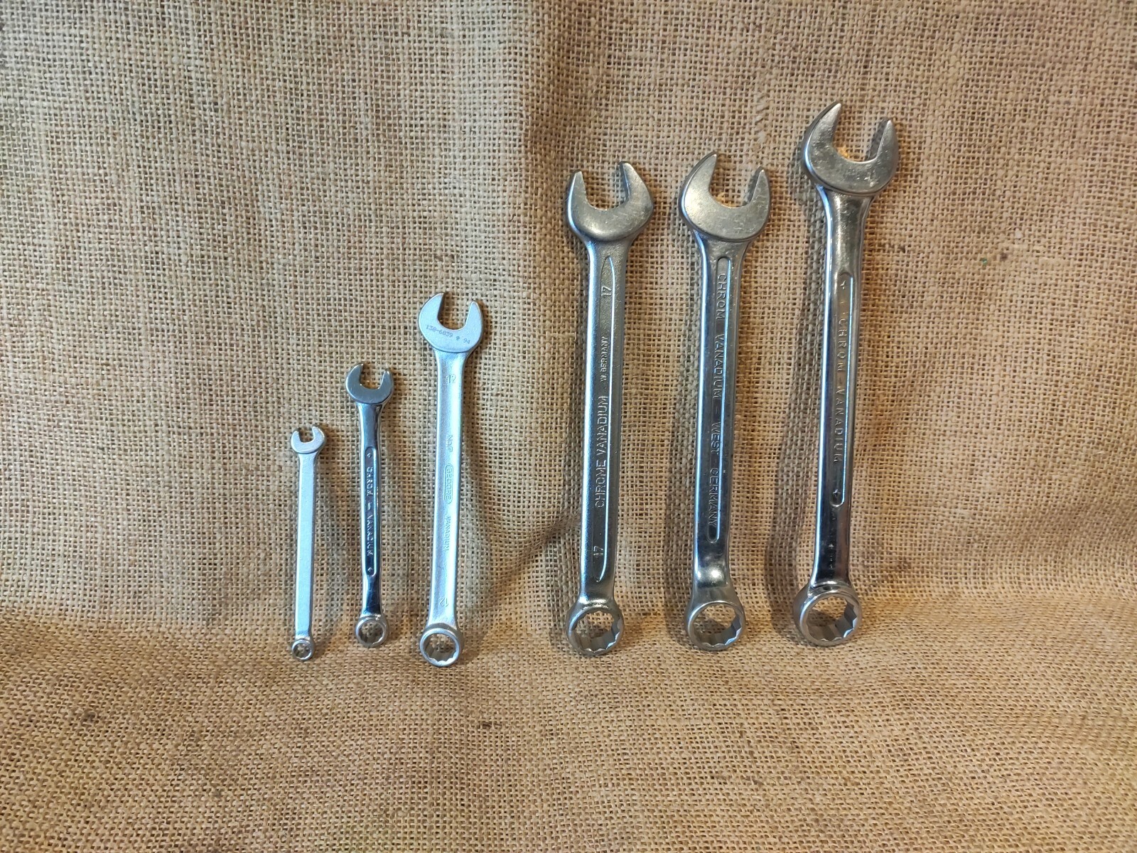 Gedore Saltus Metric Spanners Garage Bike Car Motorcycle Mechanics German Tools