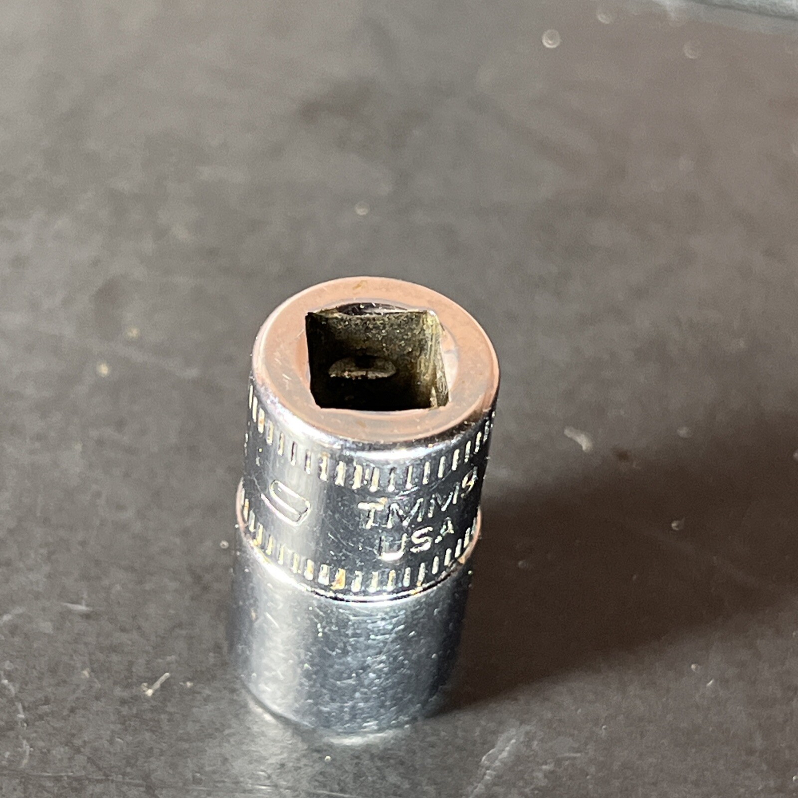 Snap On USA 9mm 6 Point 1/4″ Drive Shallow Socket TMM9 Metric 9 MM Chrome