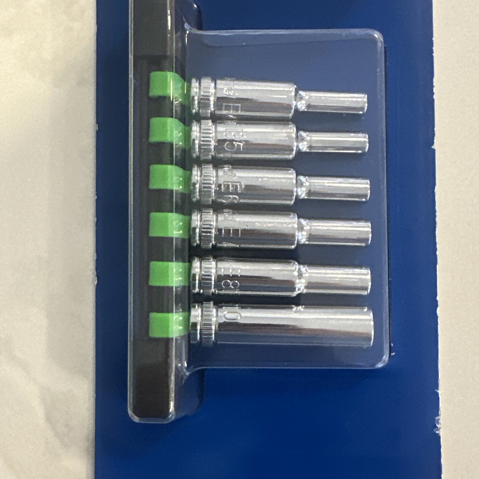 Diehard DHP55280 6 Piece 1/4″ Drive External Star Deep Socket Set – New