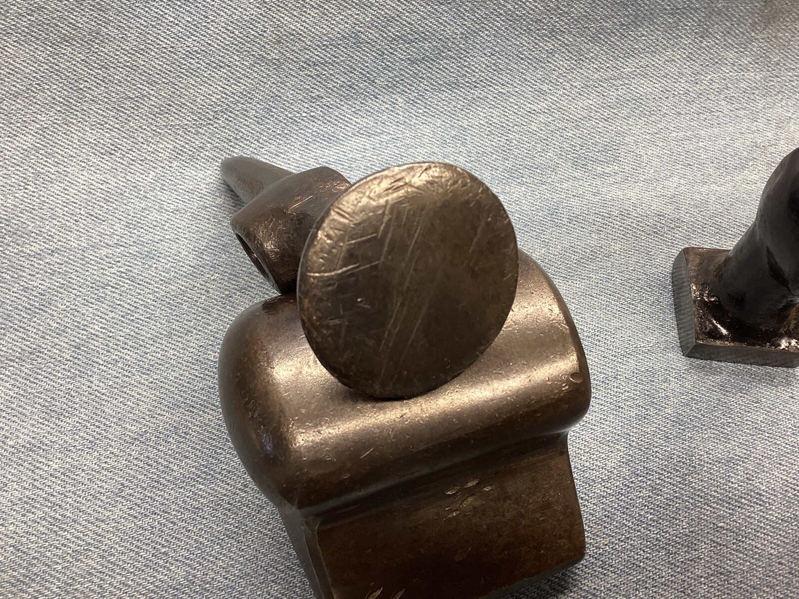 Vintage Fairmount Body Hammers x 3 & 3 Hand Anvils / Dolly’s Good Condition LOOK