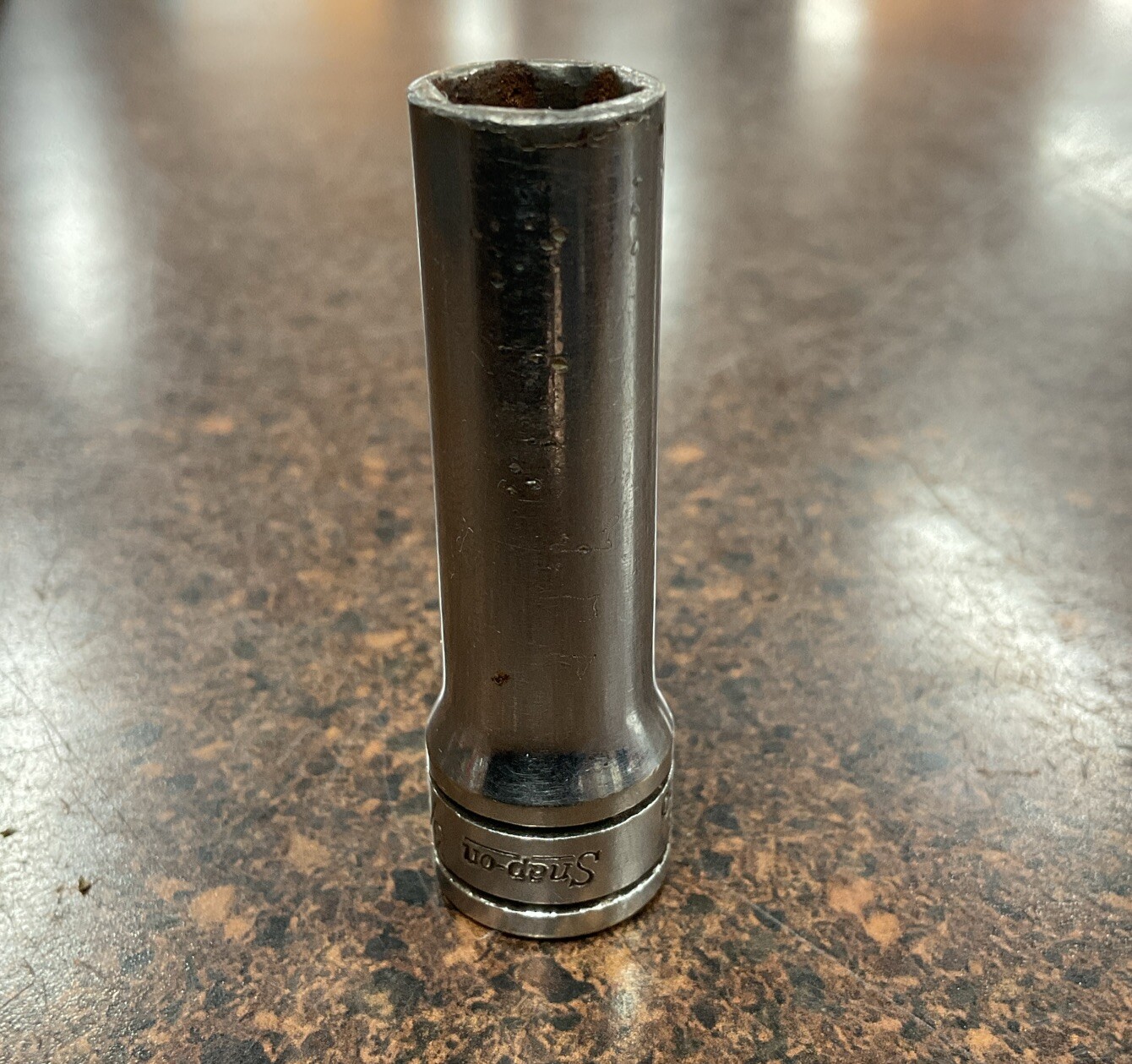 Snap-on Tools SFS121 | 3/8″ Deep Chrome Socket 3/8” Drive 6 Point USA