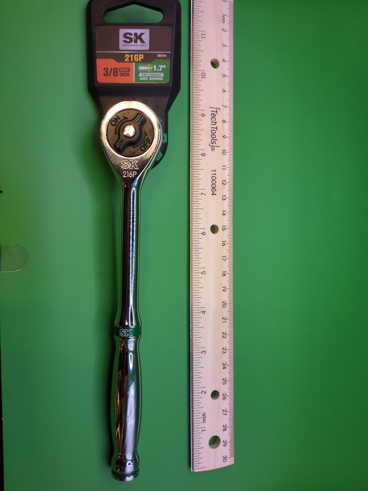 SK Professional Tools 3/8″ 216P Ratchet New LIFETIME WARRANTY