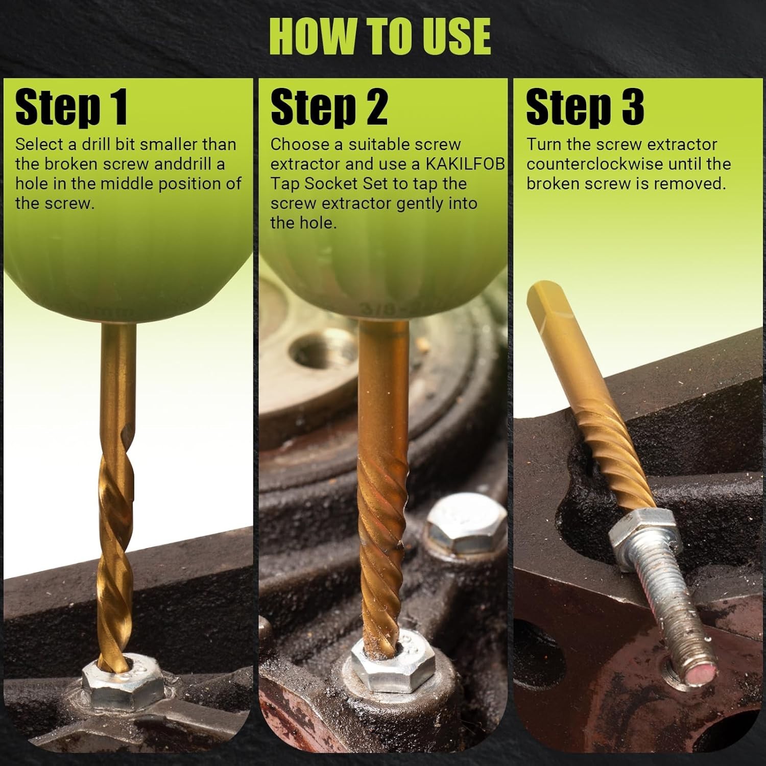 14PC Stripped Screw Extractor Set: Professional Solutions for Damaged Fasteners