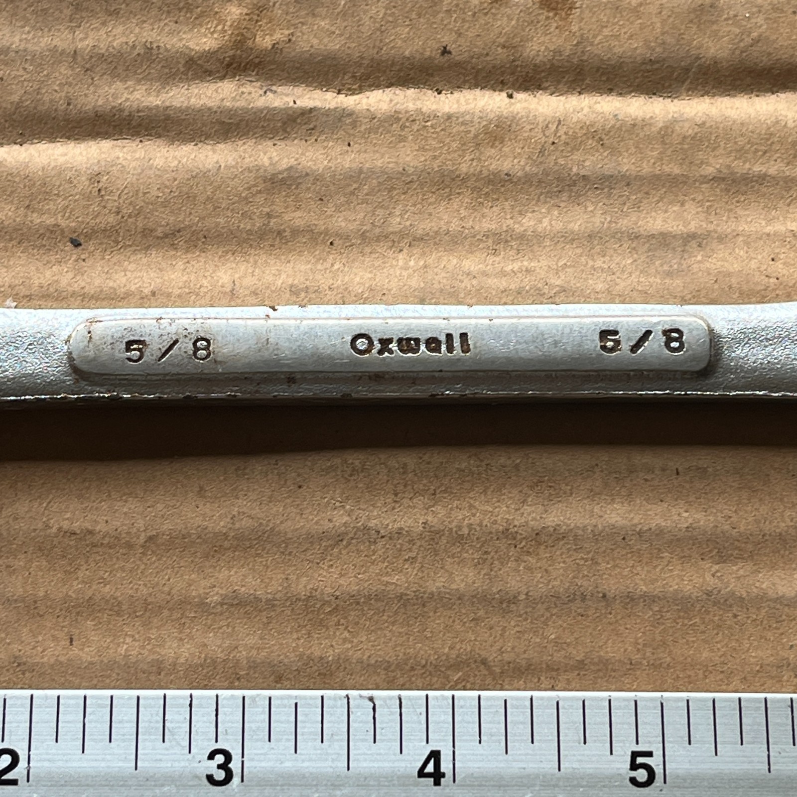 Oxwall 5/8″ in. SAE Combination Wrench Vintage Chrome