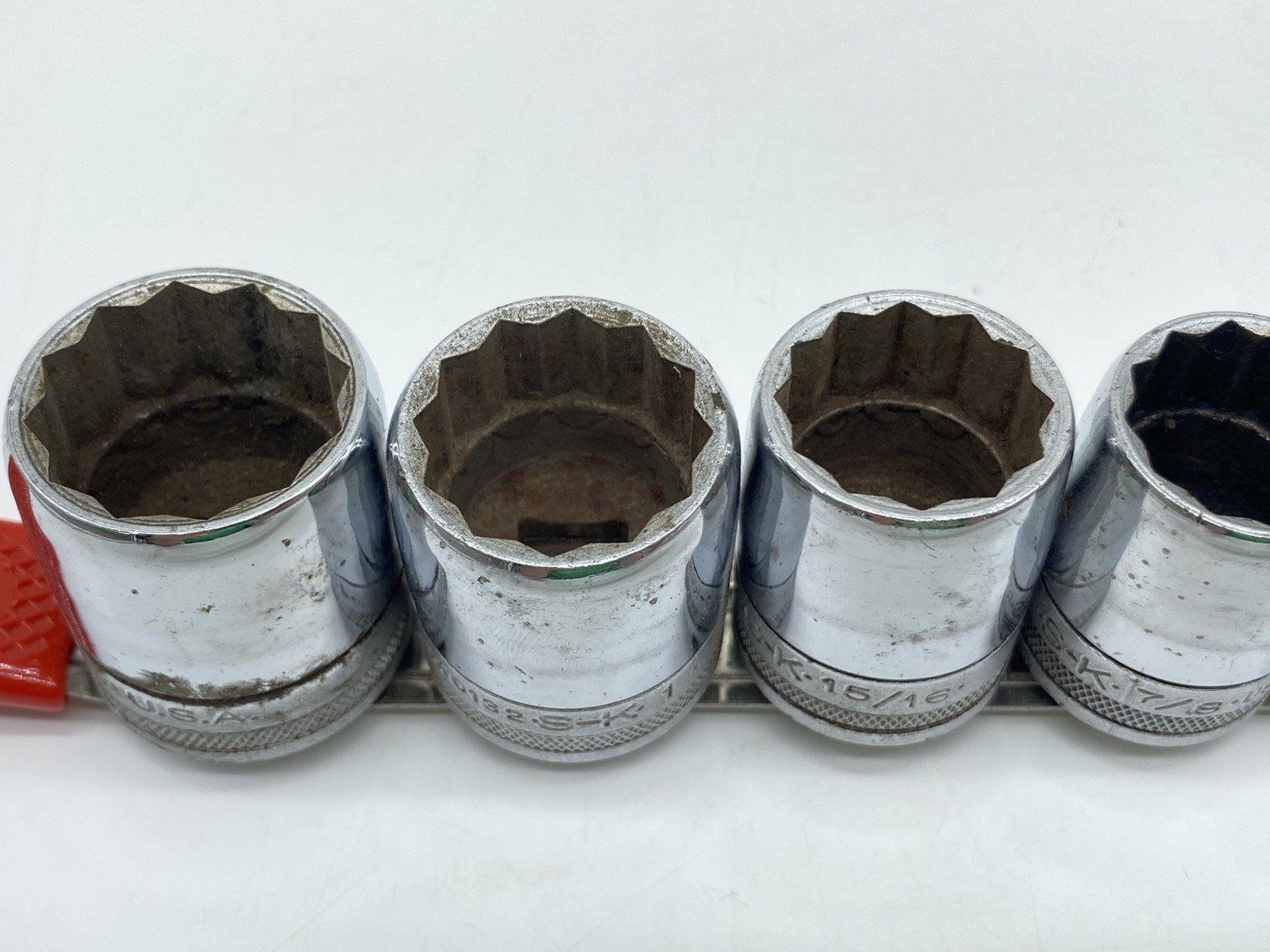 VTG S-K 1/2″ Drive 11pc Knurled Sockets 1-1/6″ down to 7/16″