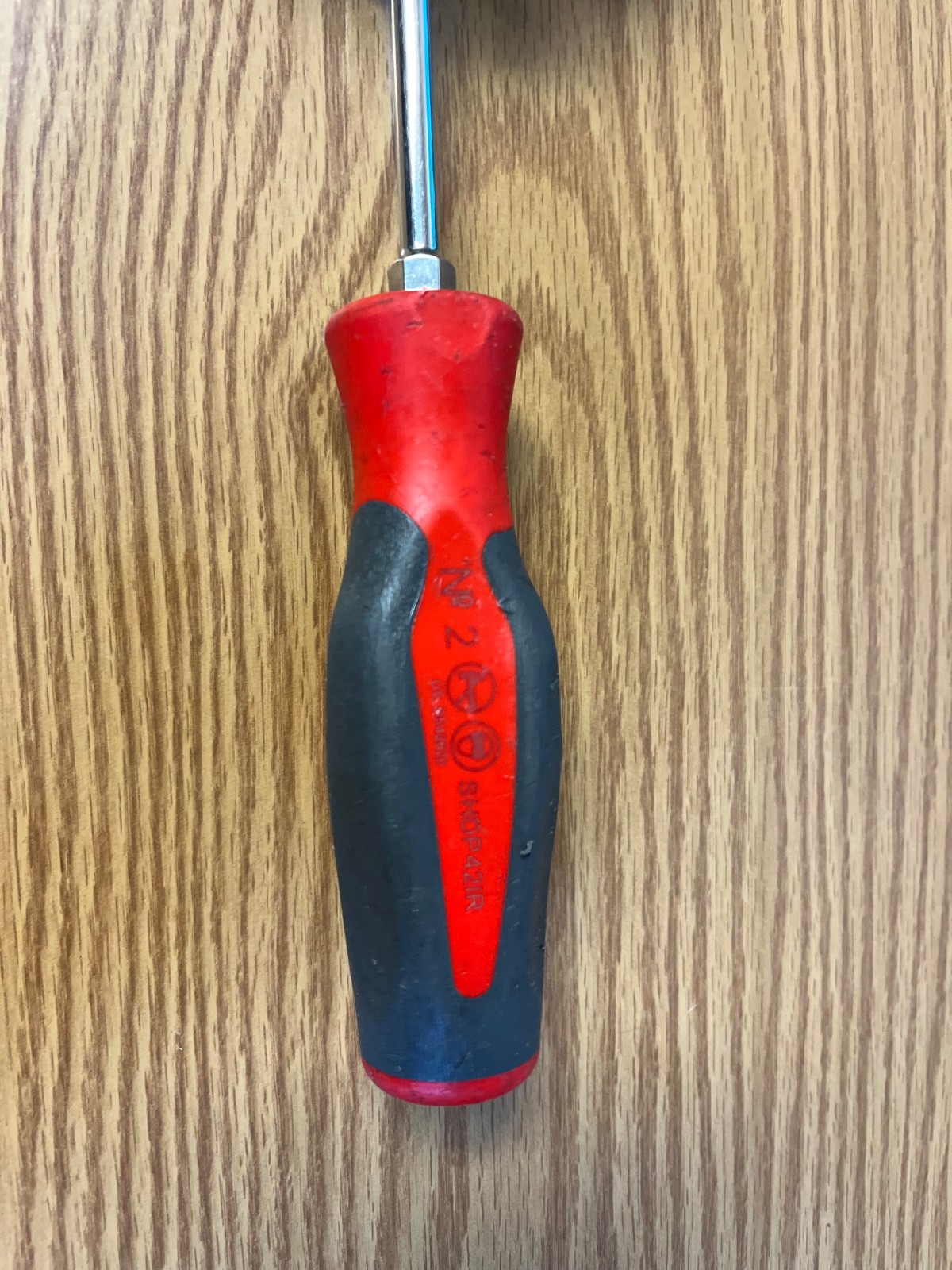 SNAP ON SHDP421R – RED/GRAY CUSHION GRIP HANDLE NO2 PHILLIPS LOT# 94
