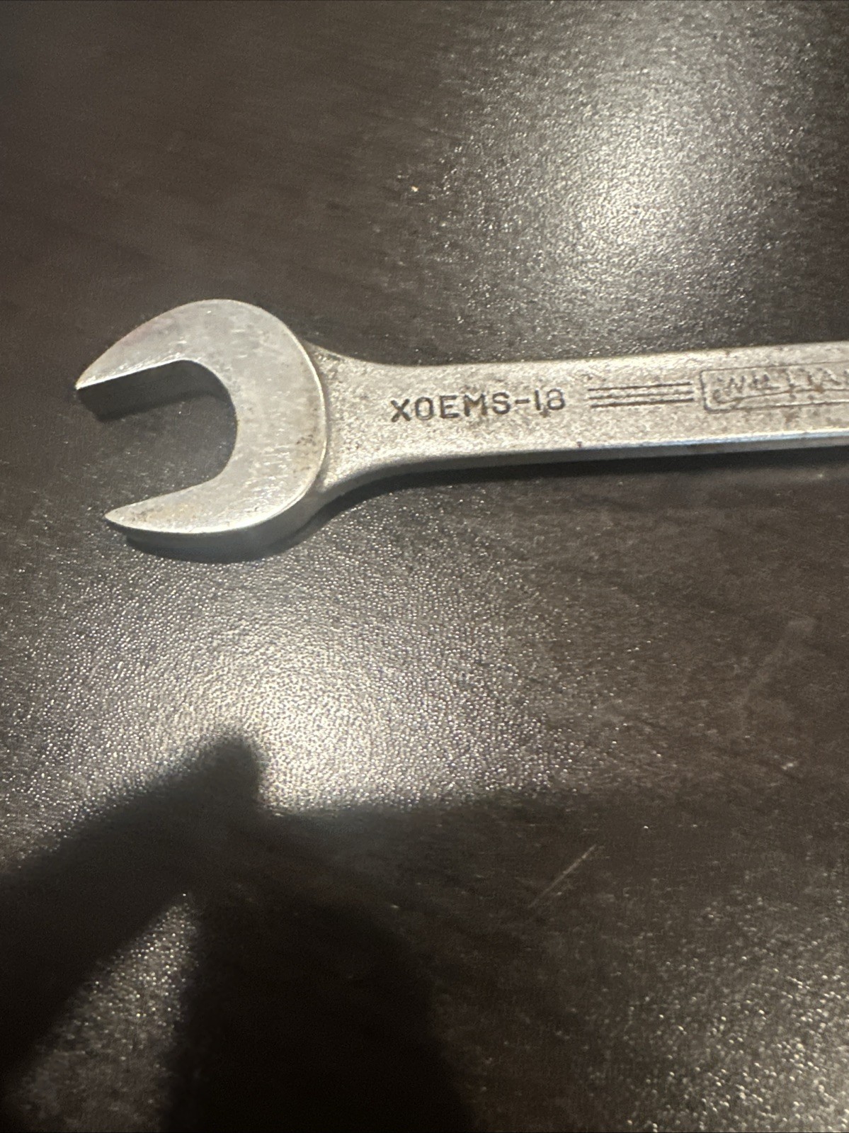 JH Williams Vulcan Vintage Metric Wrench 13mm Open End 18mm 12-Pt Box End USA