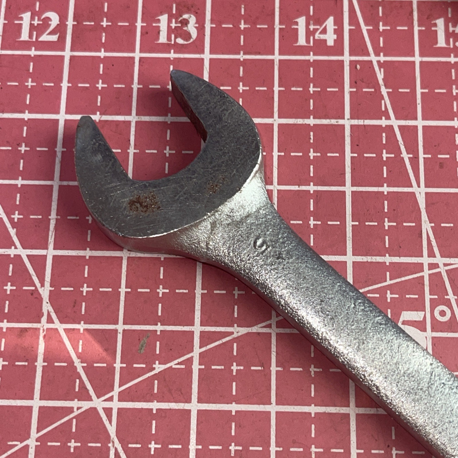 Proamerica USA 1114 14 X 15 MM Metric Open End Wrench 14MM 15MM Vintage