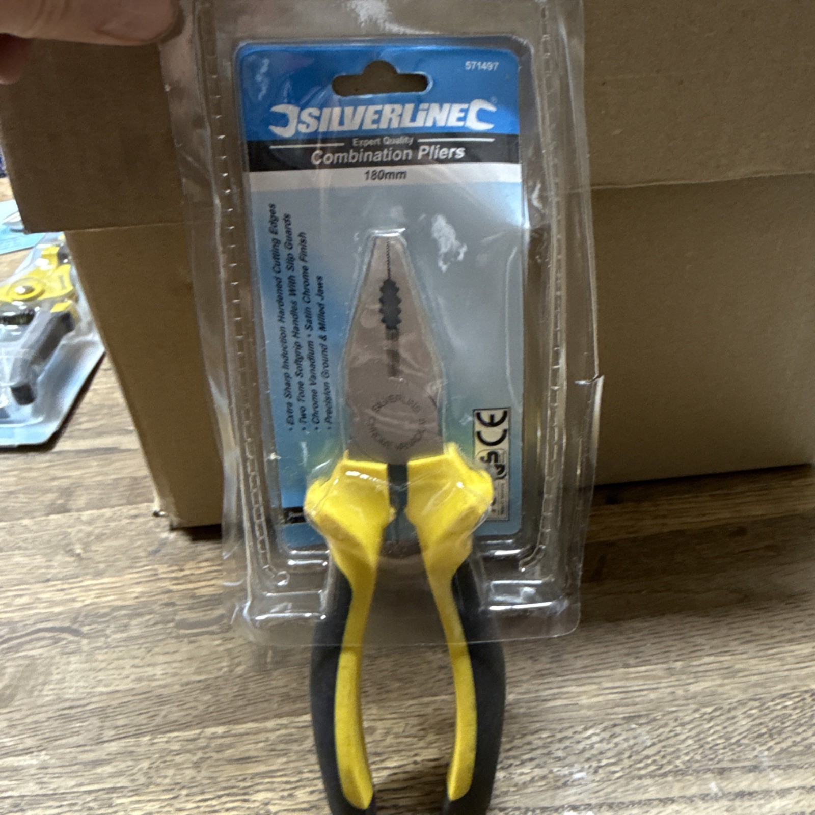 SilverLine Combination Pliers 180mm Expert Quality