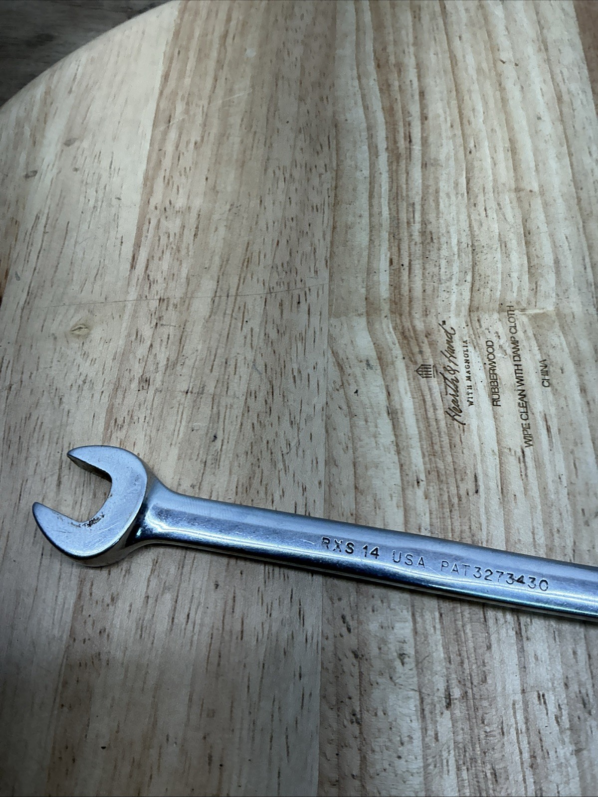 Snap-on Tools RXS14 7/16″ Flare Nut Line Wrench/Open End Combination 6 Point (D)