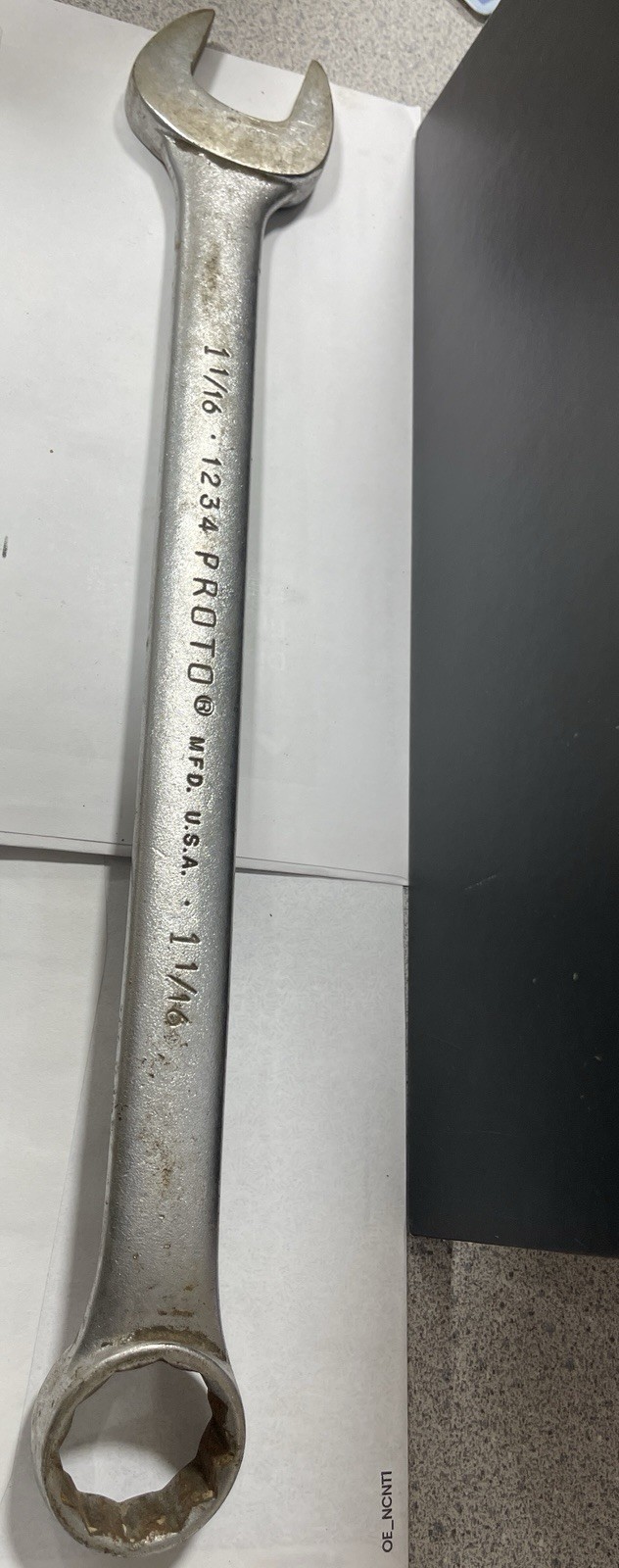 Proto Professional Tools 1234 1-1/16″ SAE Combination Wrench 12 Point USA