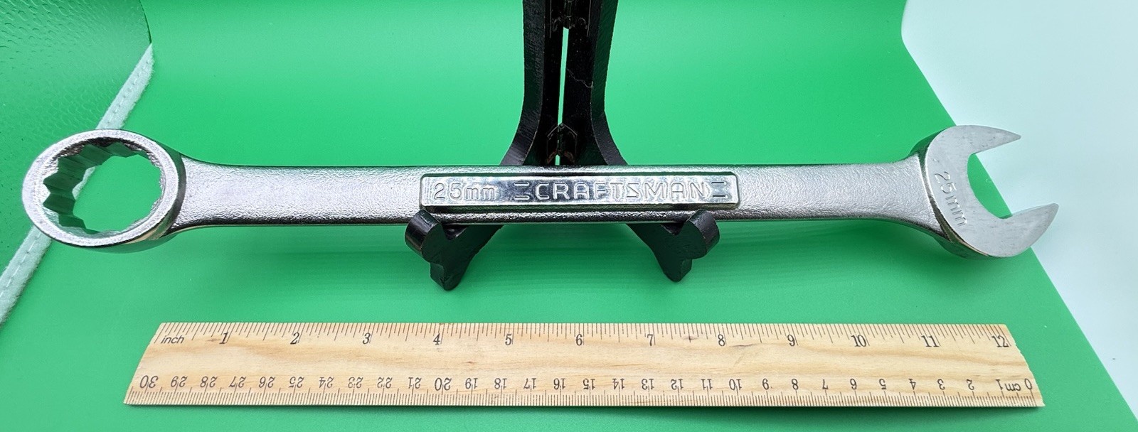 NOS Craftsman 42931 25MM Metric Combination Wrench Made In The USA 12Point 25mm