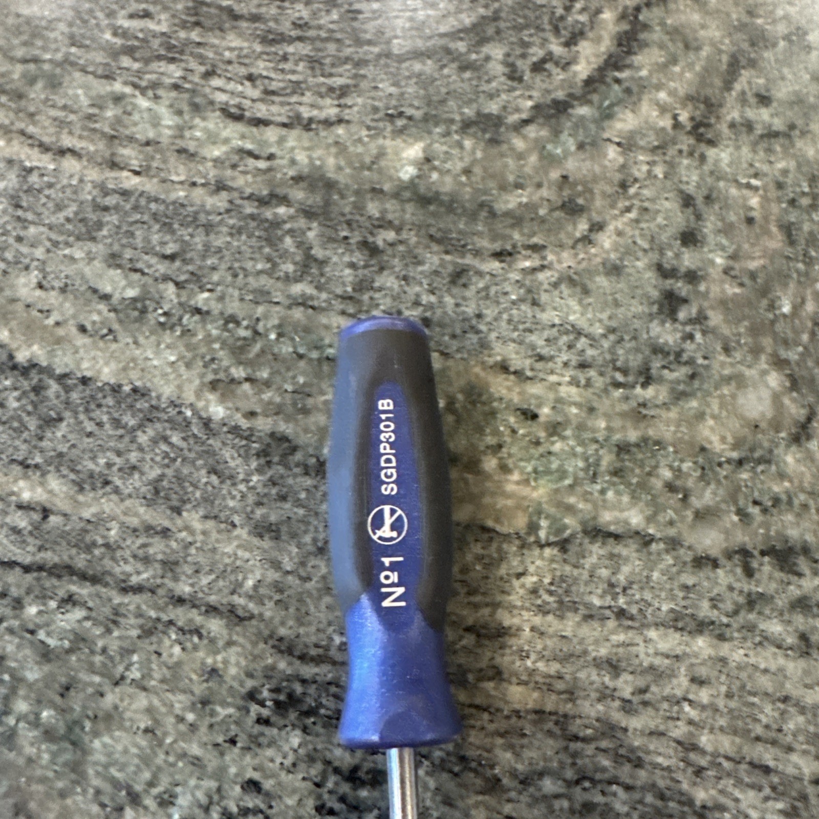 Snap On sgdp301b no 1 phillips head mini screwdriver power blue