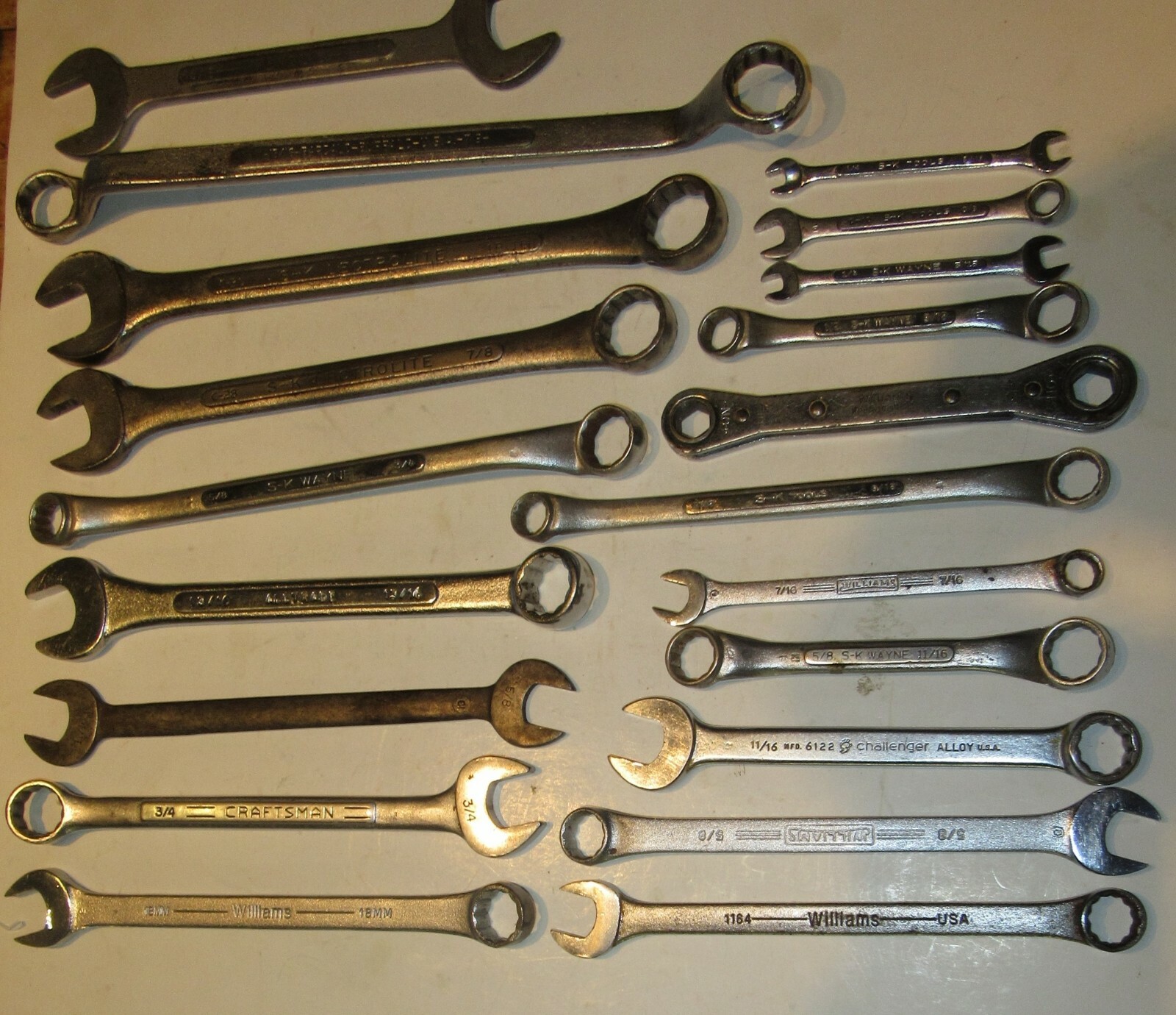 YOU PICK (USA MADE) CRAFTSMAN SK Wayne Williams Proto Lectrolite Barcalo Metcoid