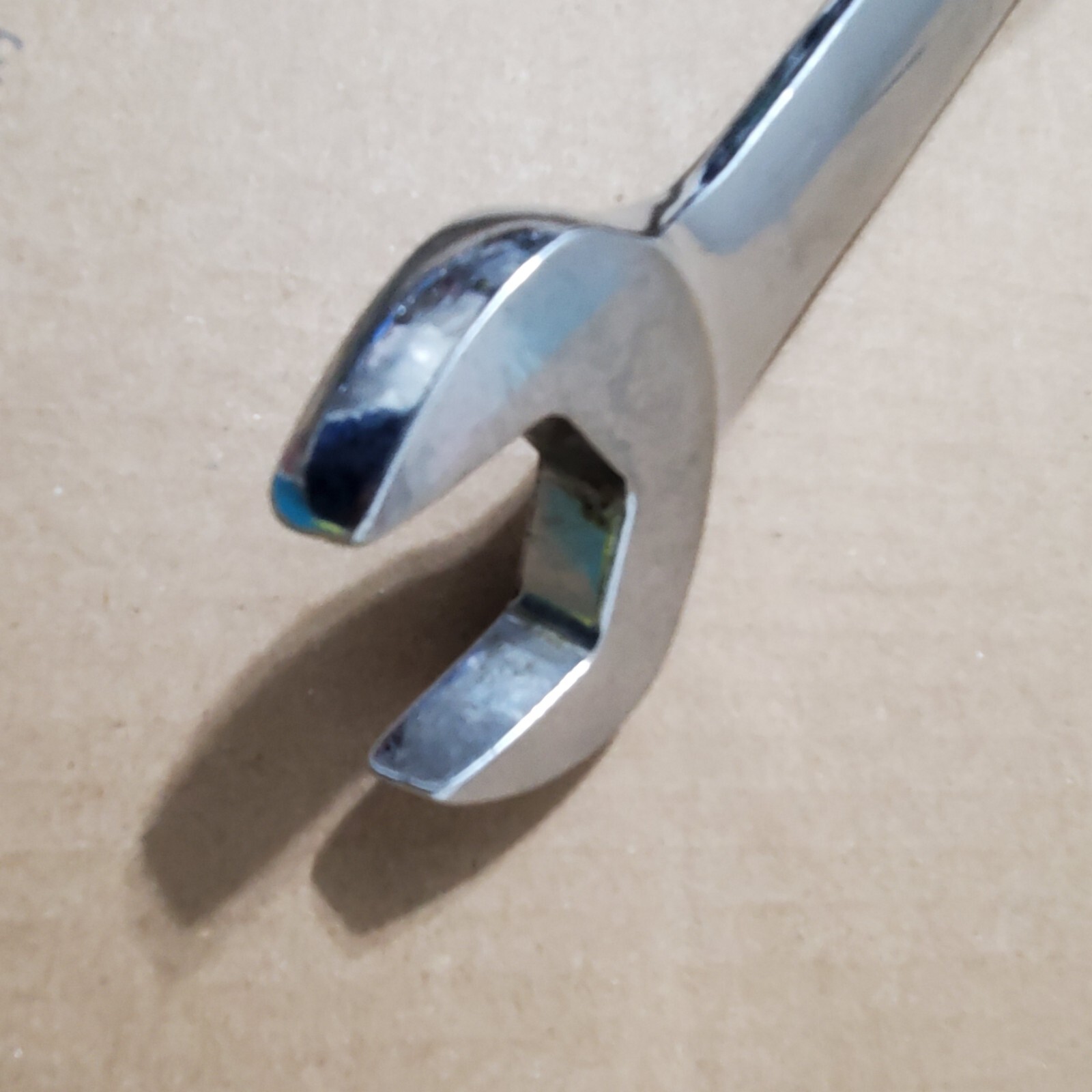 Pittsburgh Combination Wrench 1-1/8″ SAE 12pt Chrome Finish, 15.5″. Estate Find