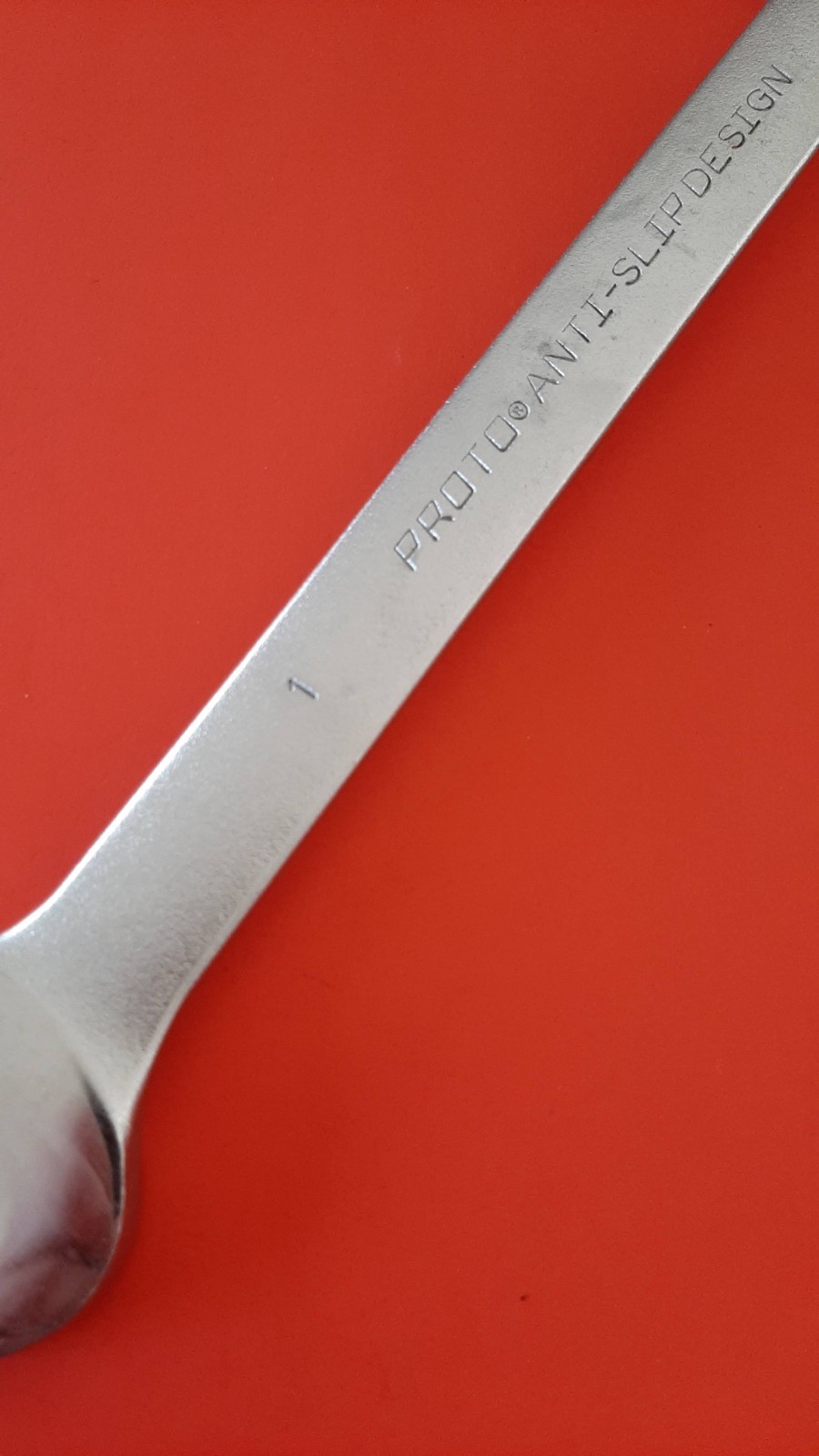 Proto USA 1232ASD 1″ 12-Pt Point Combination Wrench Anti-Slip Design Engraved 31