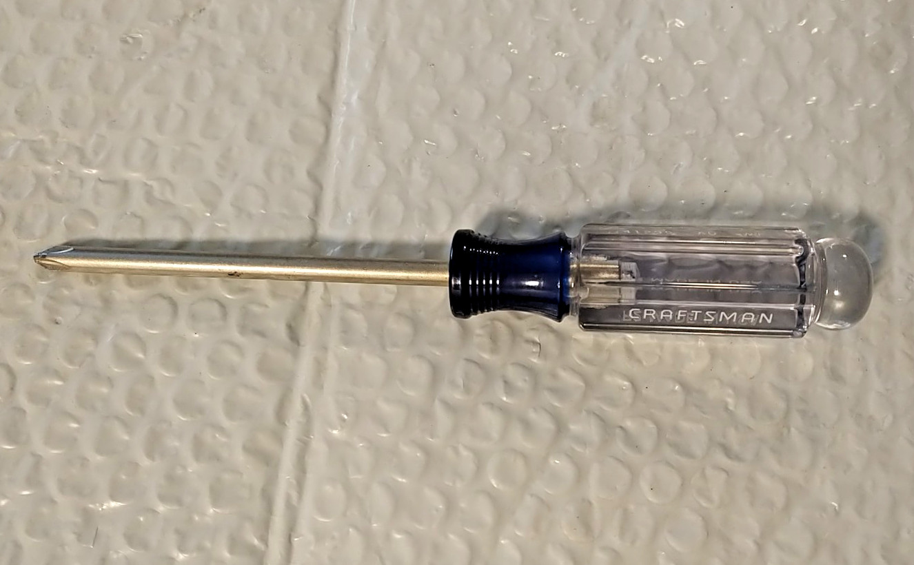 CRAFTSMAN TOOLS USA 41295, #2 PHILLIPS SCREWDRIVER, 7.75″ LONG.