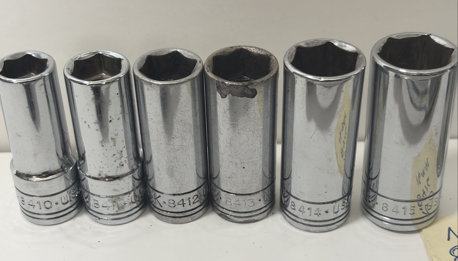 SK Tools Ratchet 45170 & 9pc Socket Set 8410-8419 NO 8416 10mm-19mm NO 16mm 6pt