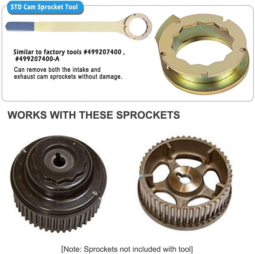 Intake/Exhaust Cam Sprocket Crank Pulley Wrench Gear Lock Tool For Subaru STD