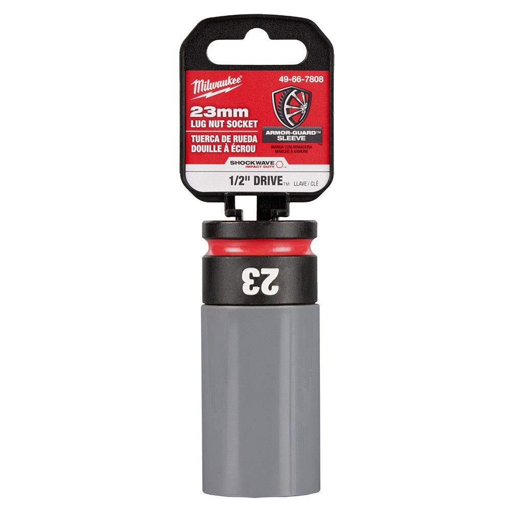Milwaukee 49-66-7808 1/2 Drive 23MM Lug Nut Socket