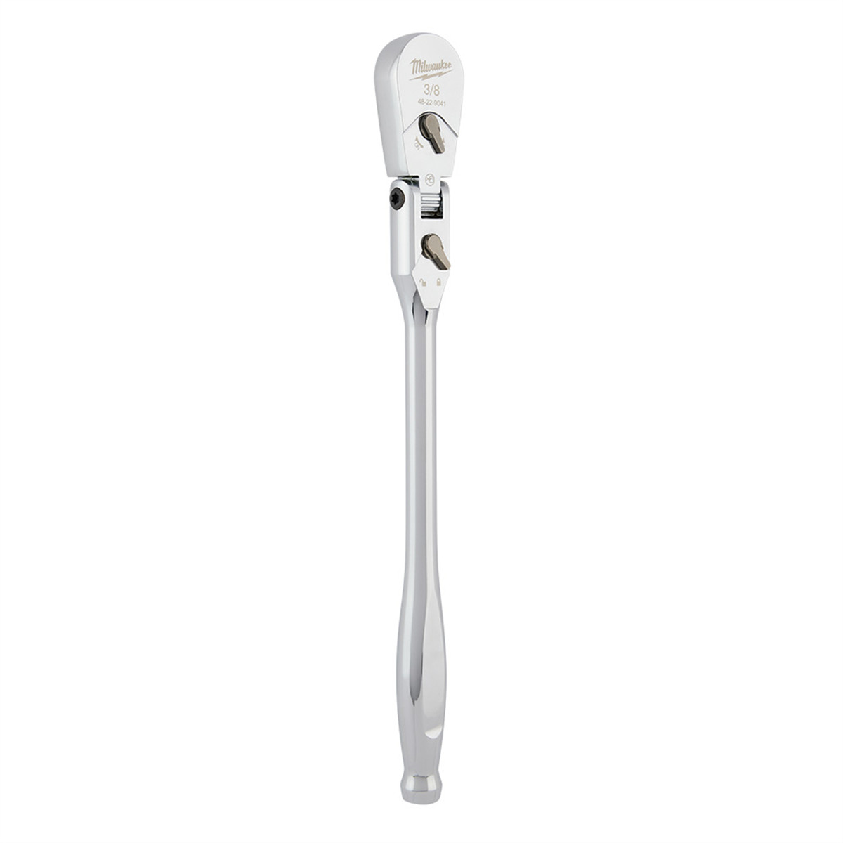 Milwaukee 48-22-9041 12 Inch Flex Head Ratchet 90 Tooth 4 Degree Arc