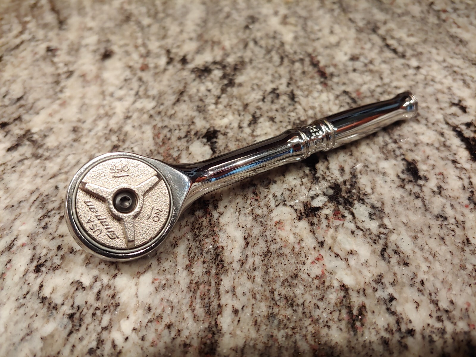 Snapon Tools 1/4″ Drive Standard Gearless Round Head Ratchet