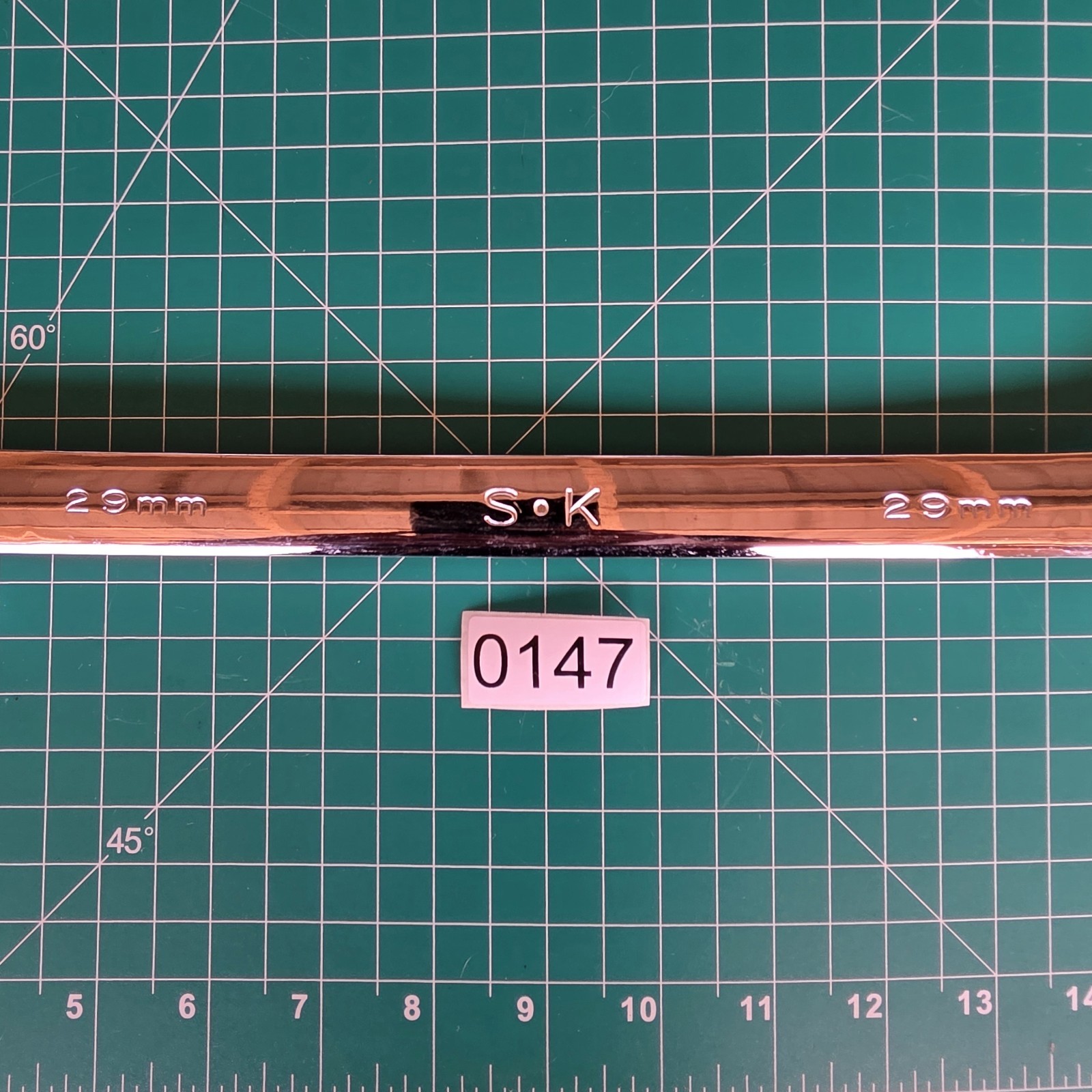 S-K Pro Tools 29mm 12pt Metric Regular Combination Wrench #88329