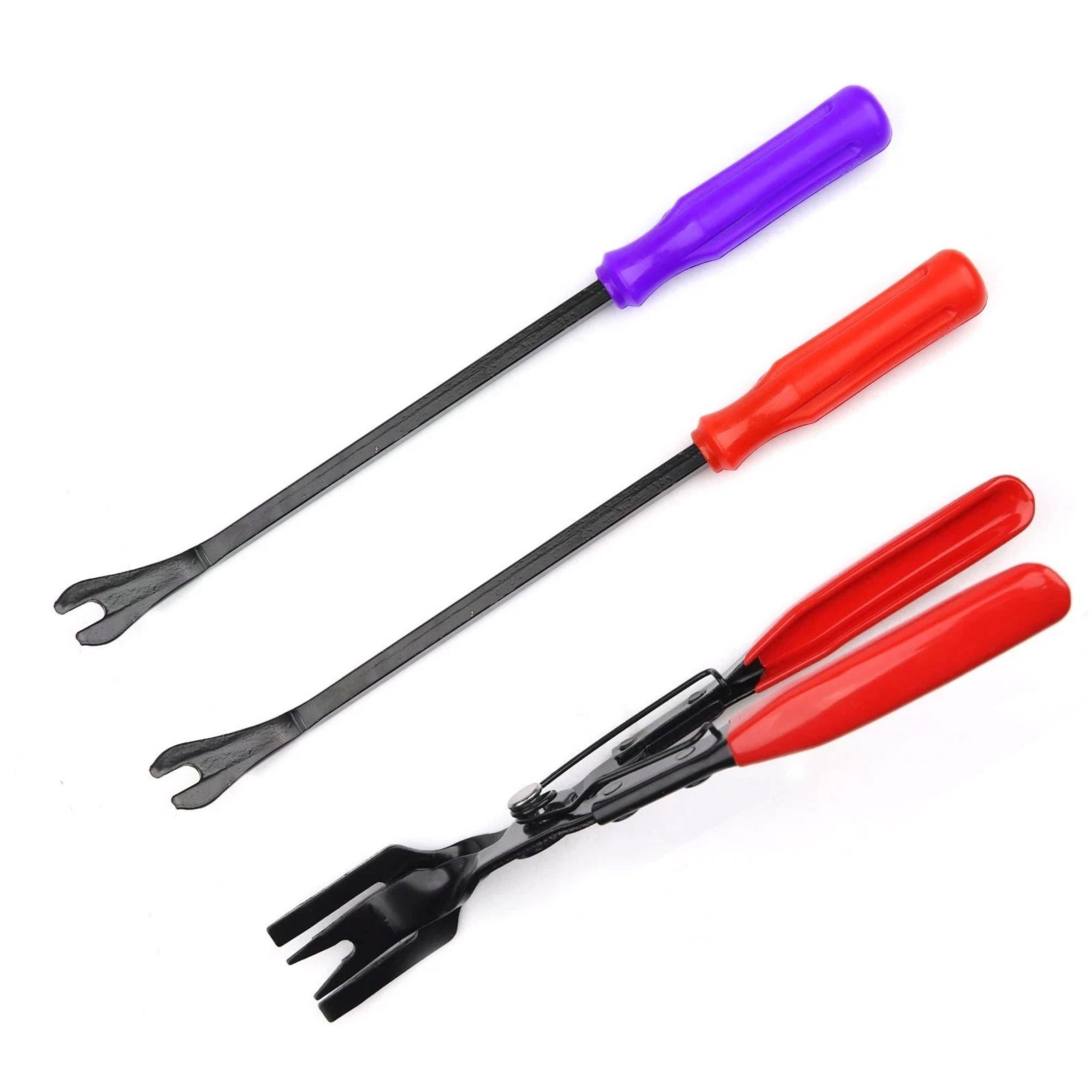 Heavy Duty Car Door Panel Plastic Fastener Remover Body Retainer Clip Pry Tool