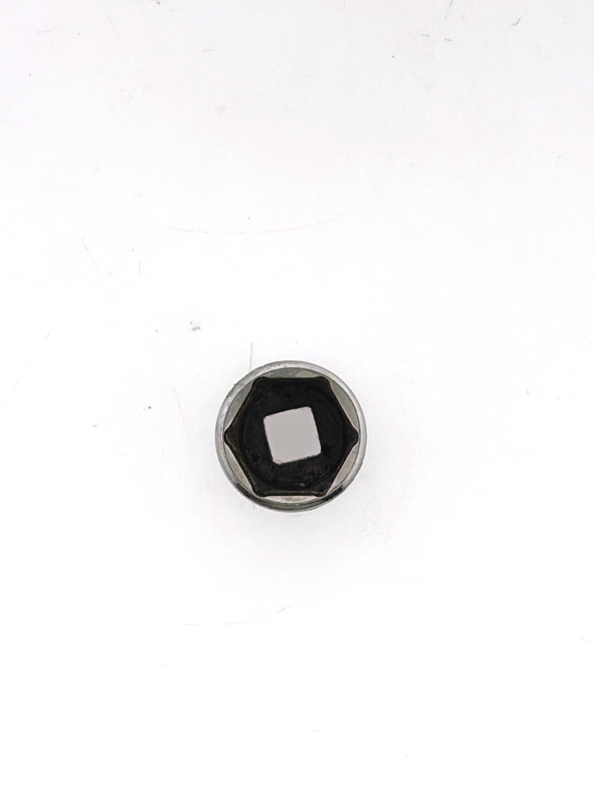 Snap on TM18 9/16in SAE 1/4” Drive 6-Point Shallow Chrome Socket
