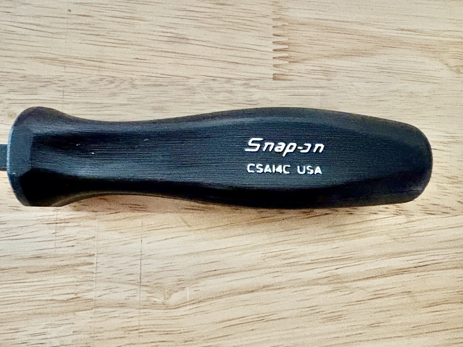 Snap-on Tools USA NEW BLACK Hard Handle 14″ Rigid Carbon Scraper CSA14C