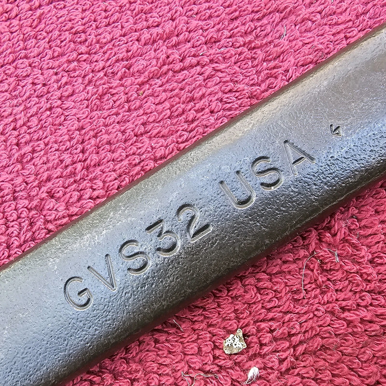 1986 Snap-on 1″ 4 Way Head Open End Wrench Black Industrial Finish GVS32