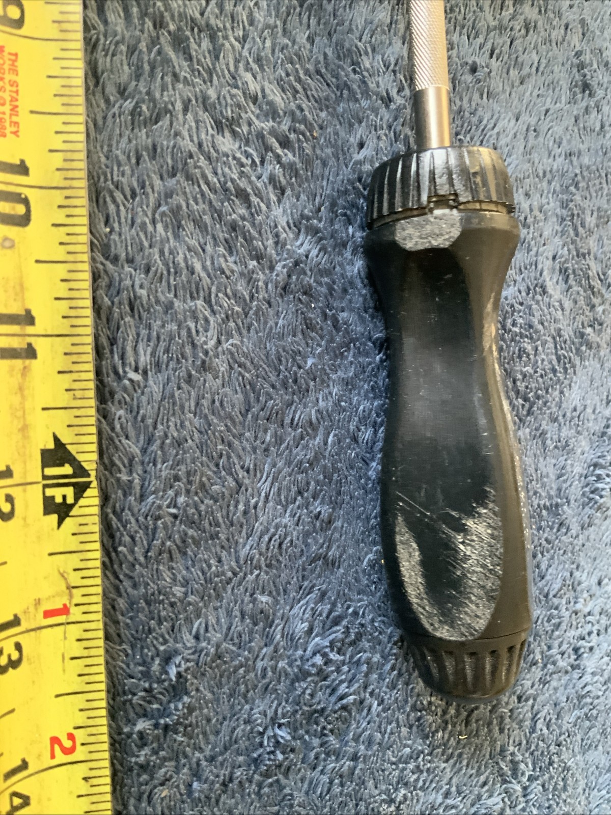 Snap On Ratcheting Screwdriver…black….used….works Fine,,,