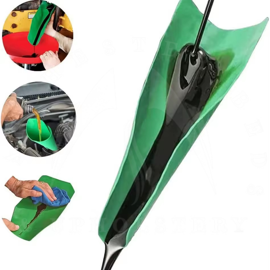 1x Flexible Oil Funnel Tool Car Refueling Longer Funnel Draining Guide Tool UK