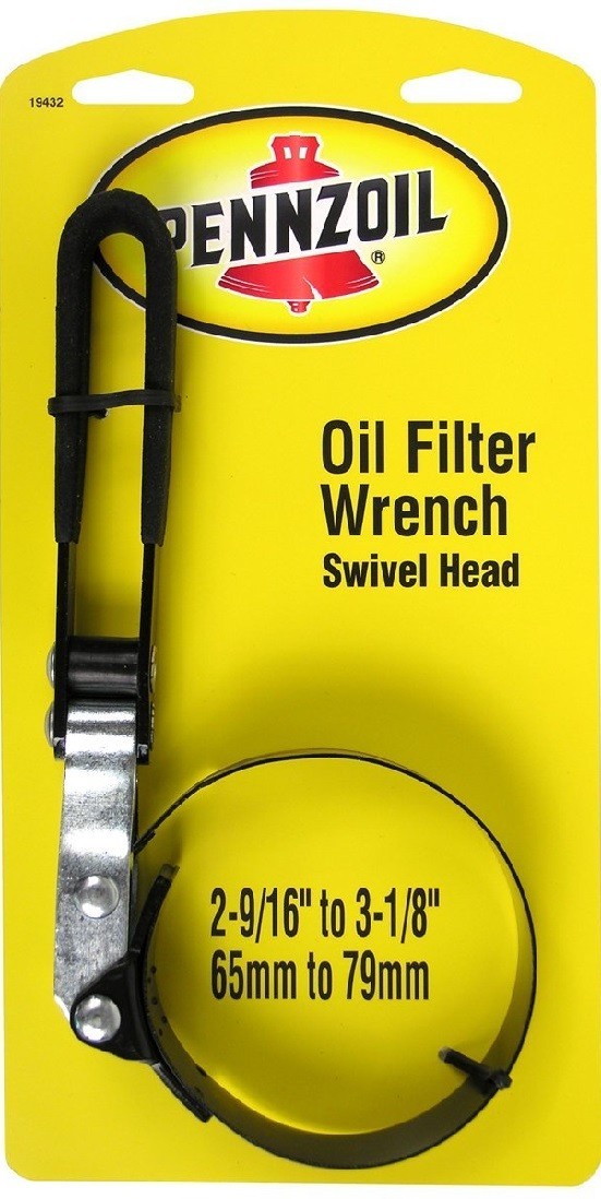 Pennzoil Oil Filter Wrench Remover Tool Adjustable Swivel Head Change Car-Truck