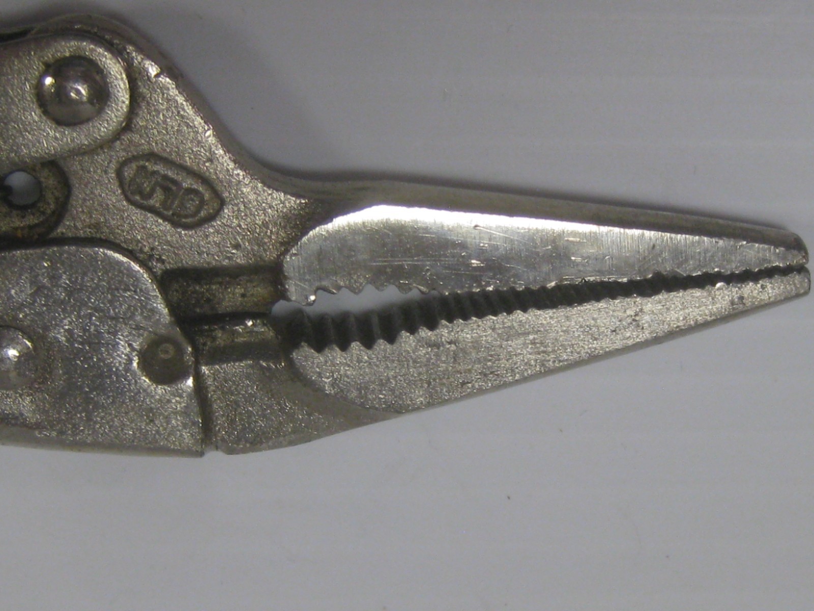 Vintage Peterson Dewitt USA 6″ Long Nose Vise Grip Plier 6LN
