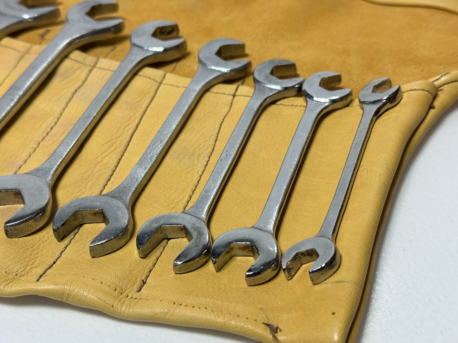 🇺🇸 VULCAN Williams 17pc USA SAE 3/8 to 1-7/16″ Open-End 4-Way Angle Wrench Set