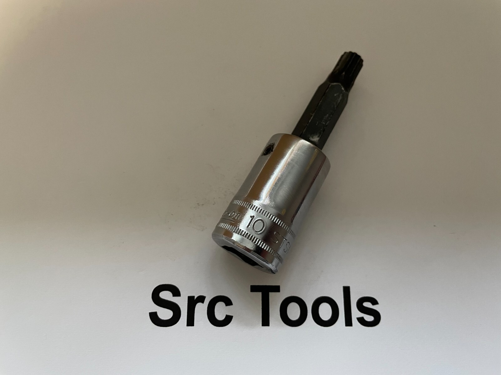 Snap-On Tools USA *MINT* 1/2″ Drive 10mm Metric Triple Square Bit Socket STSM10B