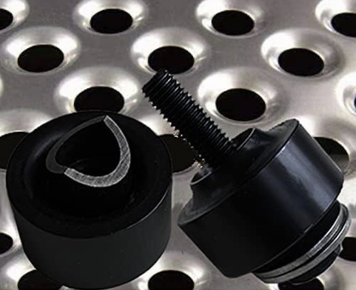 1” Hole Punch & Flare Tool Dimple Die Set Black Steel w/ Bolts & Washers