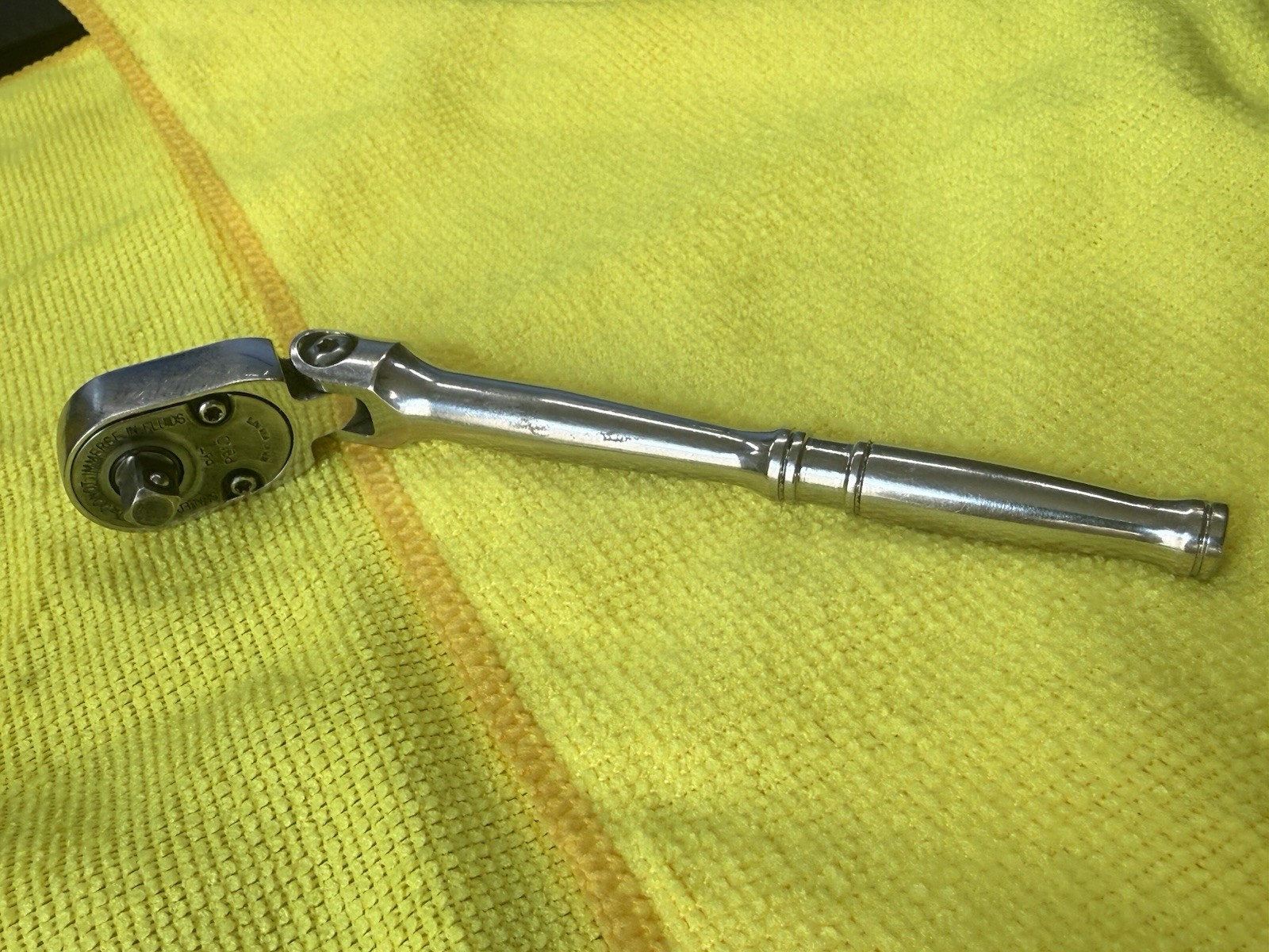 Snap on TF72 1/4 Flex Head Ratchet made in the USA