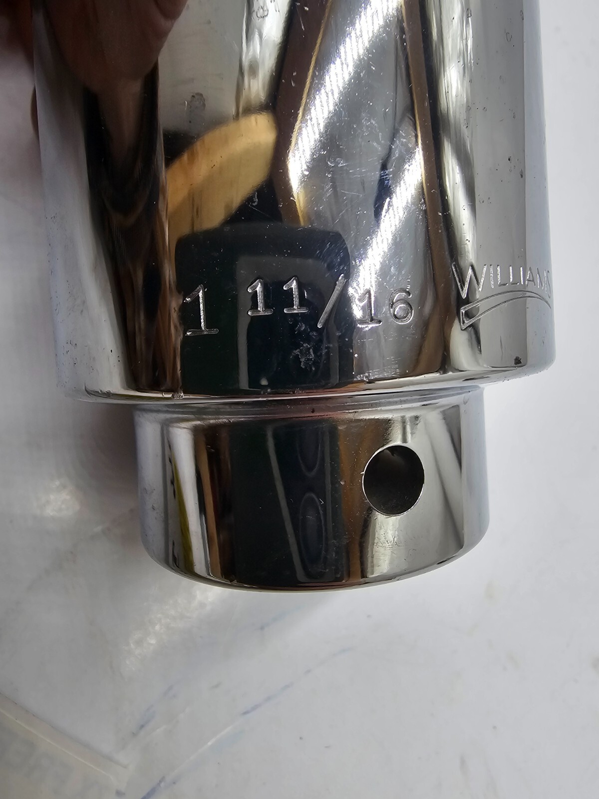 Williams Shallow Socket H-1254 12-Point 3/4 Inch Drive 1-11/16 Socket