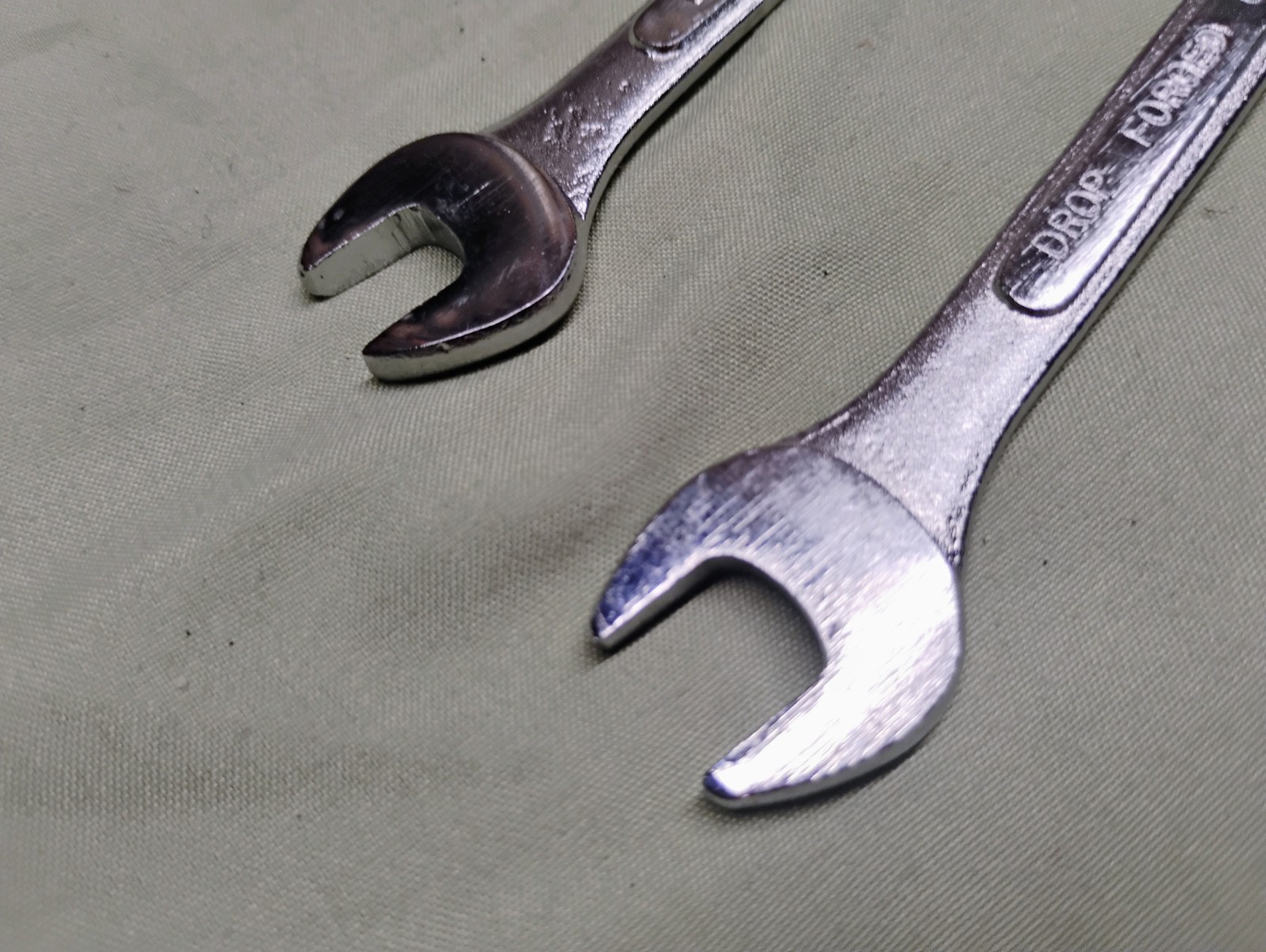 Two Durabuilt 12-Point Combination wrenches, 3/8 & 7/16″