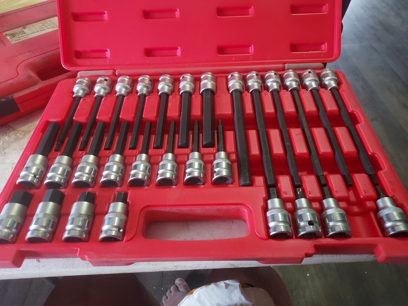 T&E TOOLS T3001 30pc.1/2″Dr. IN-HEX SOCKETS UPC: 9322159730012
