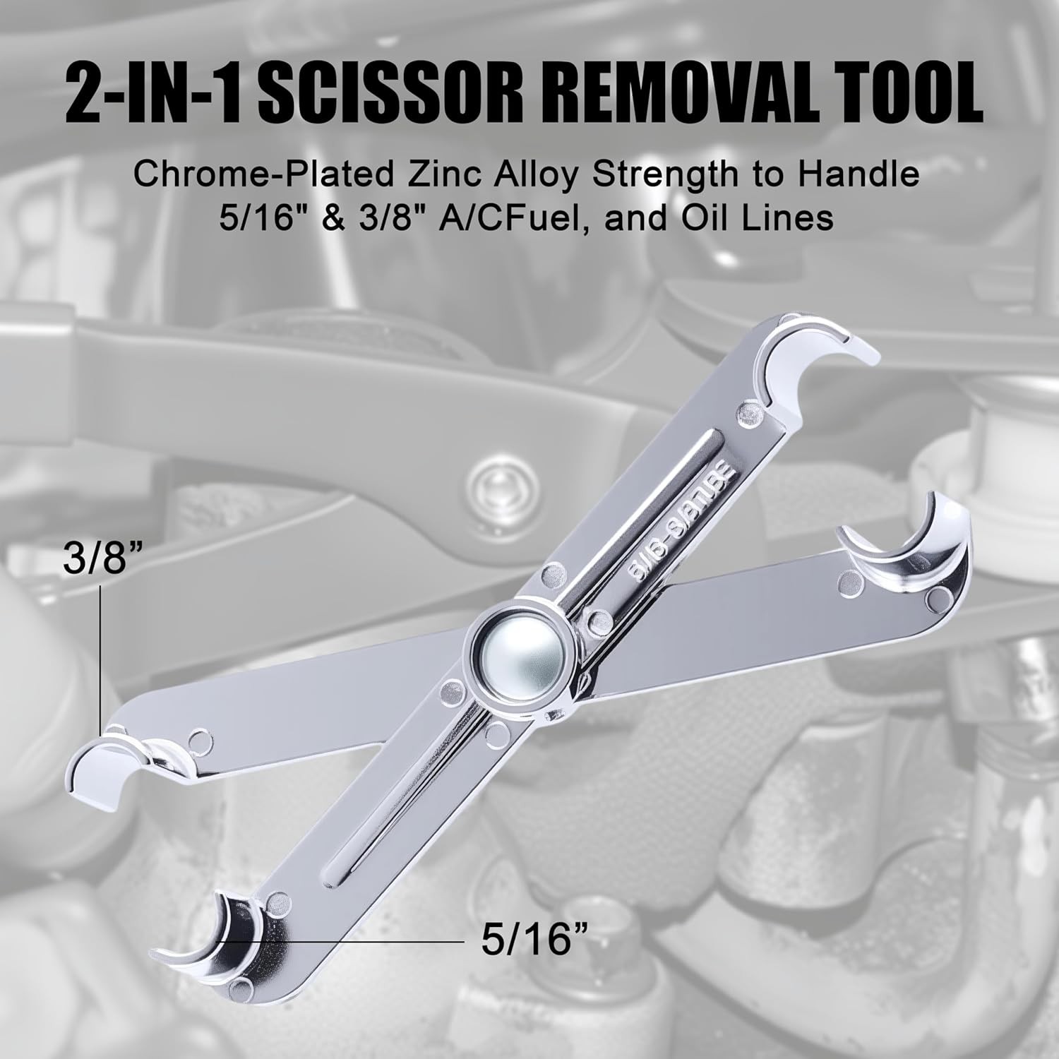 26PCS Fuel Line Disconnect Tool Set for A/C Transmission & Automotive Repair
